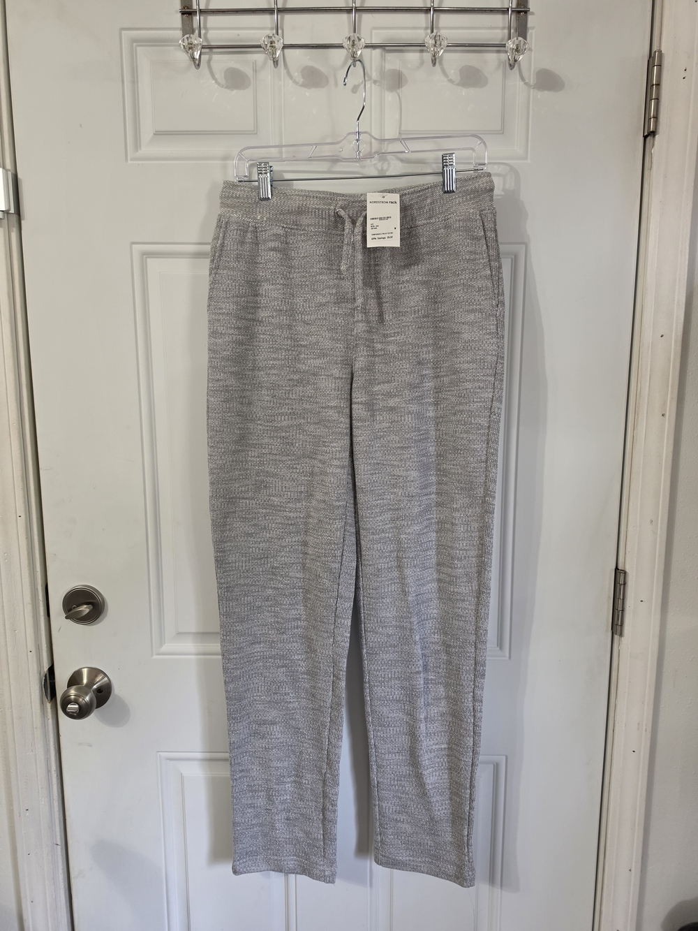 Kendall + Kylie Medium Gray Knit Lounge Sweatpants NWT